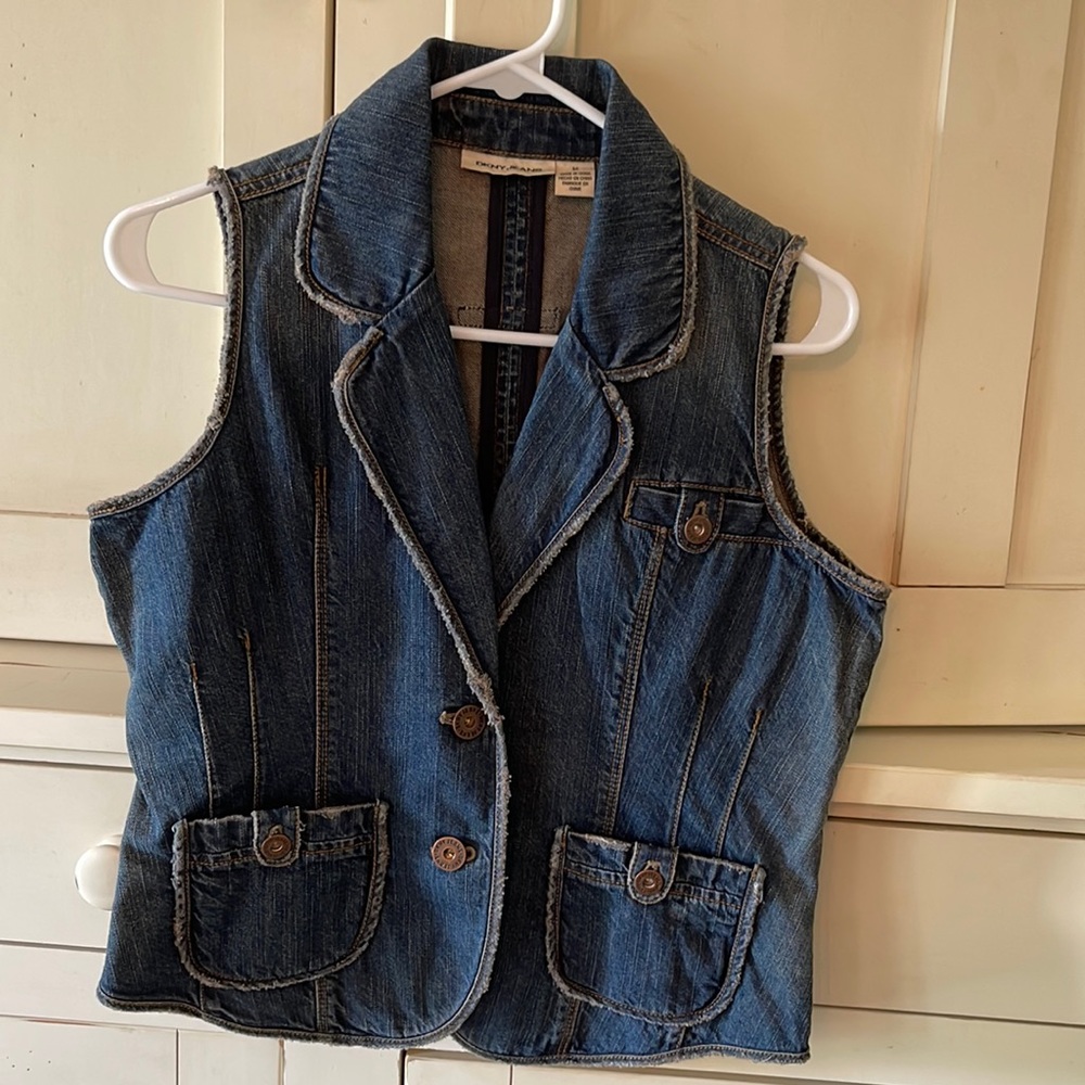 DKNY Denim Vest